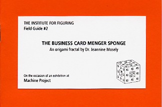 Field Guide to the Business Card Menger Sponge 